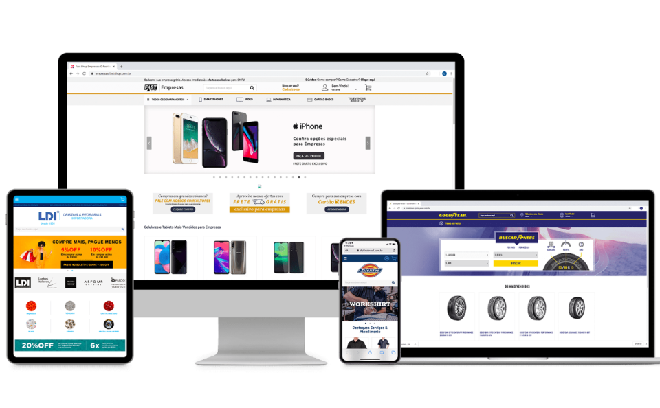 screenshot of Fast Channel B2B E-Commerce Platform